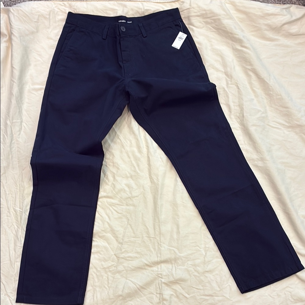 Old Navy Navy Chinos Classic Straight-Leg- NWT